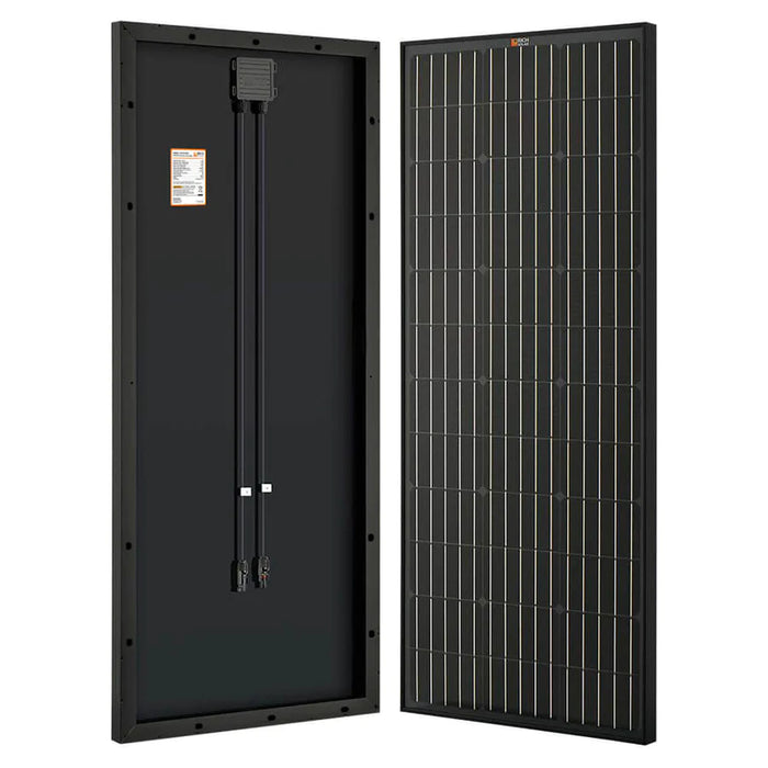 Rich Solar MEGA 100 Watt ONYX Black Monocrystalline Solar Panel