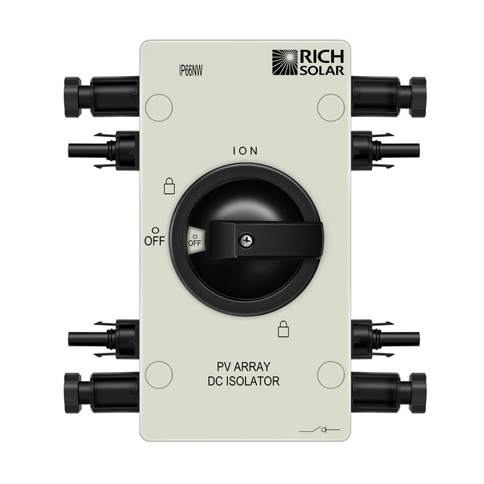 Rich Solar Solar PV DC Quick Disconnect Switch 1200V 32 Amps - Off Grid Stores