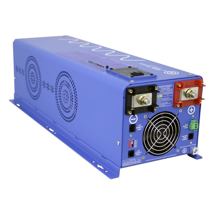 Aims Power 4000 Watt Pure Sine Inverter Charger 12Vdc / 240Vac Input & 120/240Vac Split Phase Output - Off Grid Stores