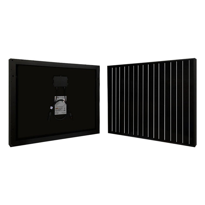 Rich Solar Mega 50 Watt Solar Panel Black - Off Grid Stores