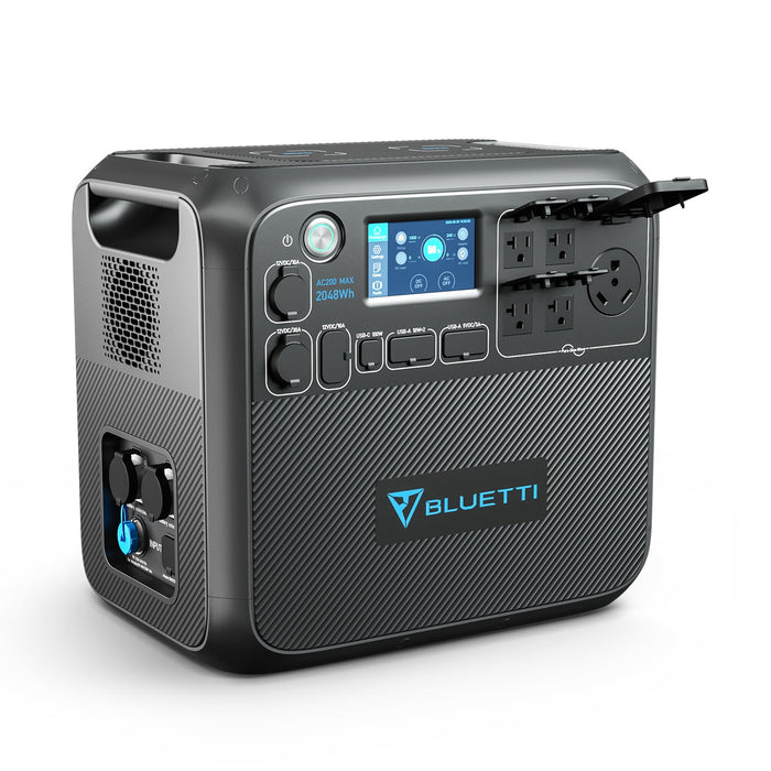 BLUETTI AC200MAX Expandable Power Station | 2,200W 2,048Wh - Off Grid Stores