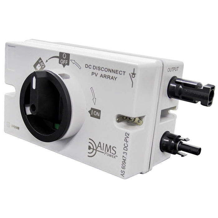 Aims Power Solar PV DC Quick Disconnect Switch 1200V 32 Amps - Off Grid Stores