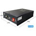 Aims Power Lithium Battery 24V 400Ah LiFePO4 Industrial Grade - Off Grid Stores