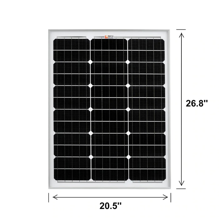 Rich Solar Mega 50 Watt Solar Panel - Off Grid Stores