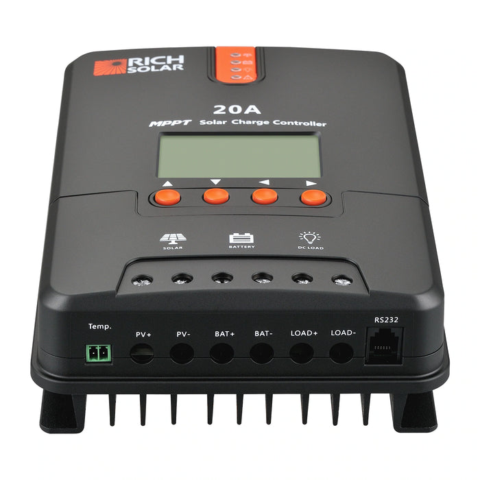 Rich Solar 20 Amp MPPT Solar Charge Controller - Off Grid Stores