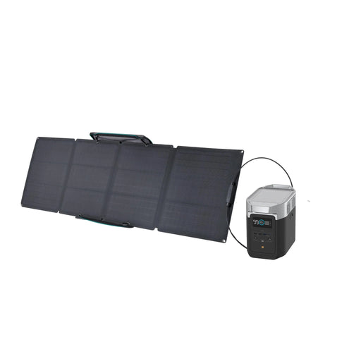 EcoFlow DELTA 2 + 110W Portable Solar Panel - Off Grid Stores