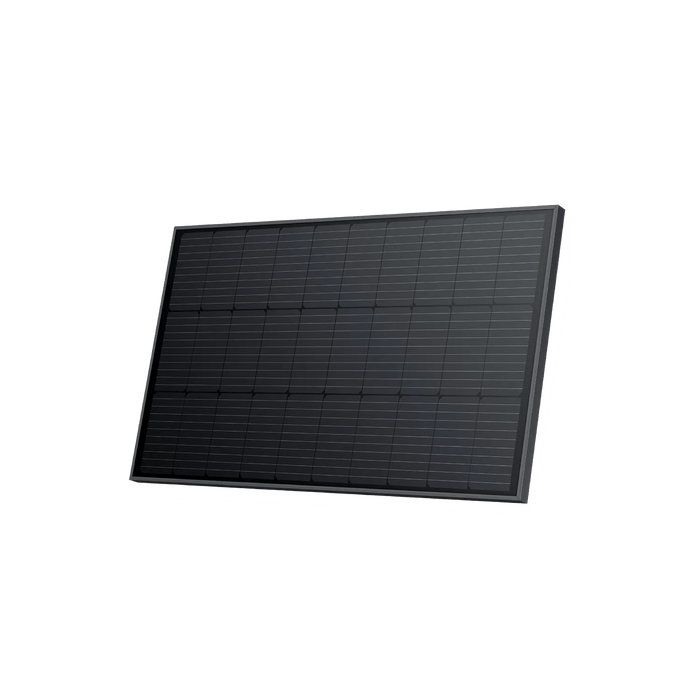 2 x EcoFlow 100W Rigid Solar Panel + 2 x Rigid Solar Panel Mounting Feet - Off Grid Stores