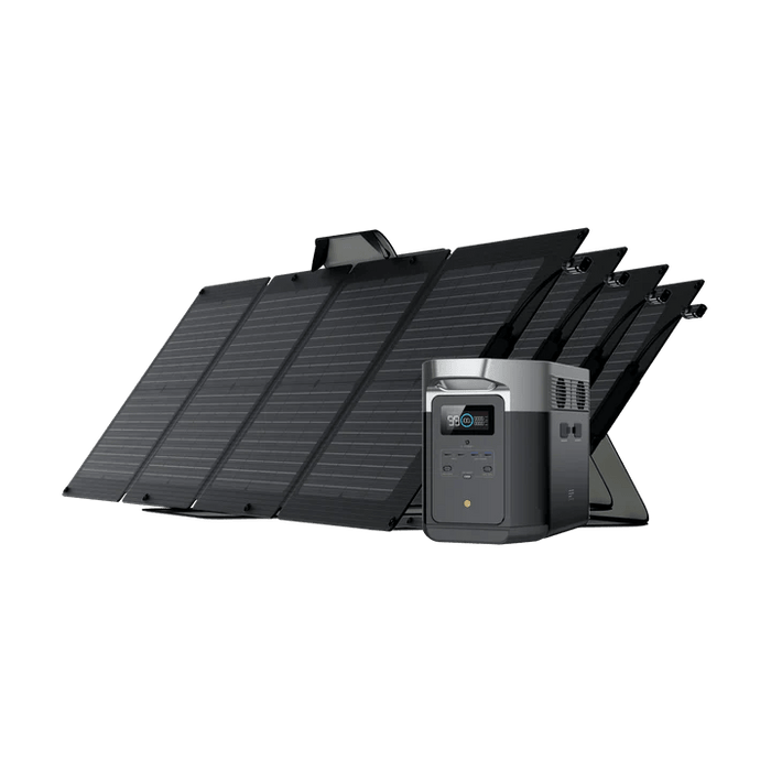 EcoFlow DELTA Max 1600 + 110W Portable Solar Panel - Off Grid Stores
