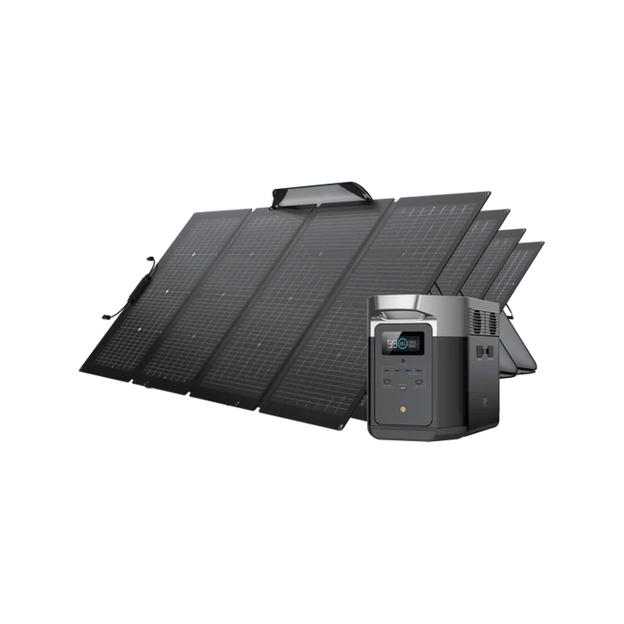 EcoFlow DELTA Max 2000 + 220W Portable Solar Panel - Off Grid Stores