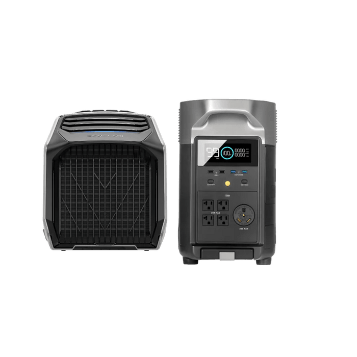 EcoFlow WAVE 2 Portable Air Conditioner + DELTA Pro Portable Power Station - Off Grid Stores