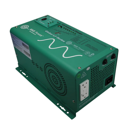 Aims Power 1250 Watt Low Frequency Pure Sine Inverter Charger 12 VDC to 120 VAC - Off Grid Stores