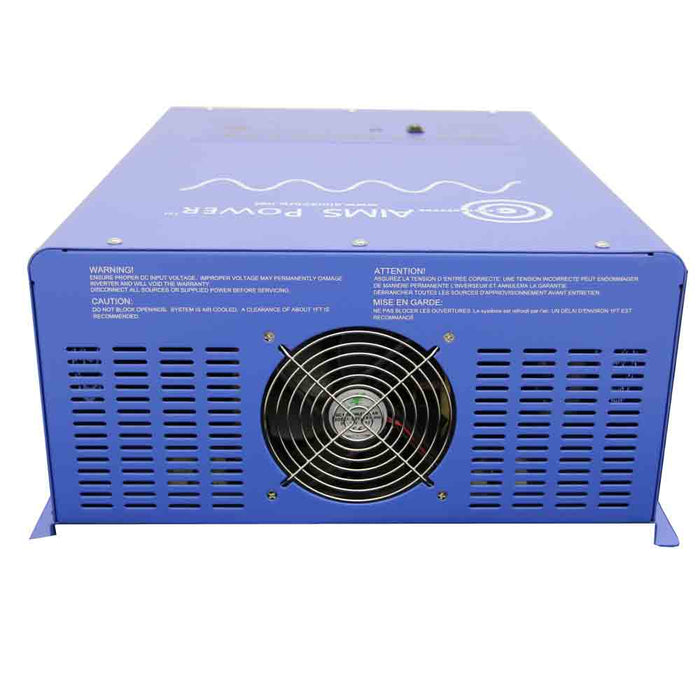 Aims Power 4000 Watt Pure Sine Inverter Charger 24Vdc TO 120/240Vac Output Listed To UL & CSA - Off Grid Stores