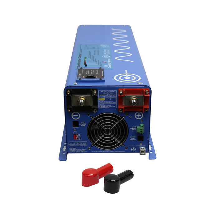 Aims Power 4000 Watt Pure Sine Inverter Charger 48Vdc / 240Vac Input & 120/ 240Vac Split Phase Output - Off Grid Stores