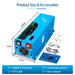 SunGoldPower 4000W DC 12V Pure Sine Wave Inverter With Charger - Off Grid Stores