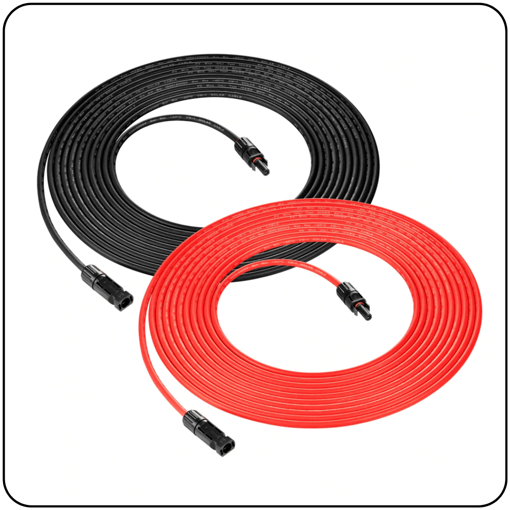 Solar Panel Extending Rod Solar Panel Extension Cables - Off Grid Stores