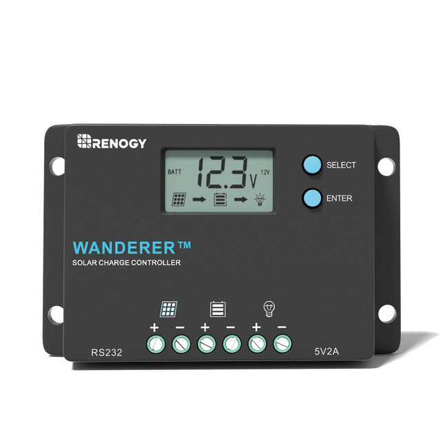 Renogy Wanderer 10A PWM Solar Charge Controller