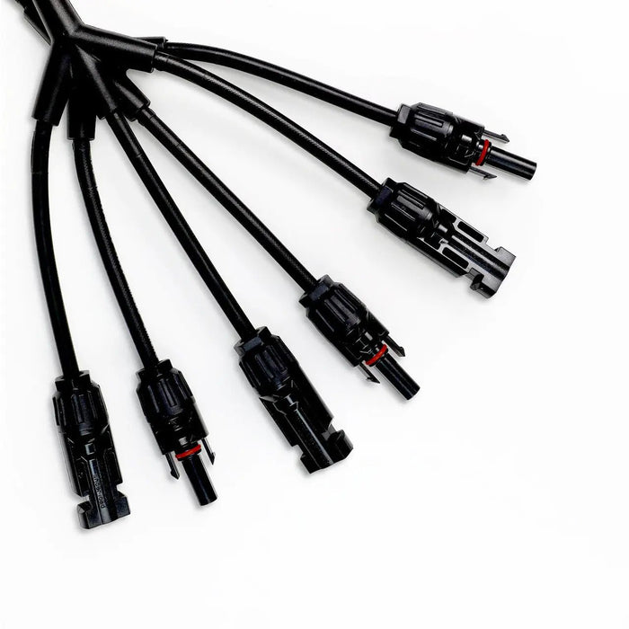 Renogy Solar Connectors M Branch Parallel Adapter Cable MMMF+FFFM Pair - Off Grid Stores