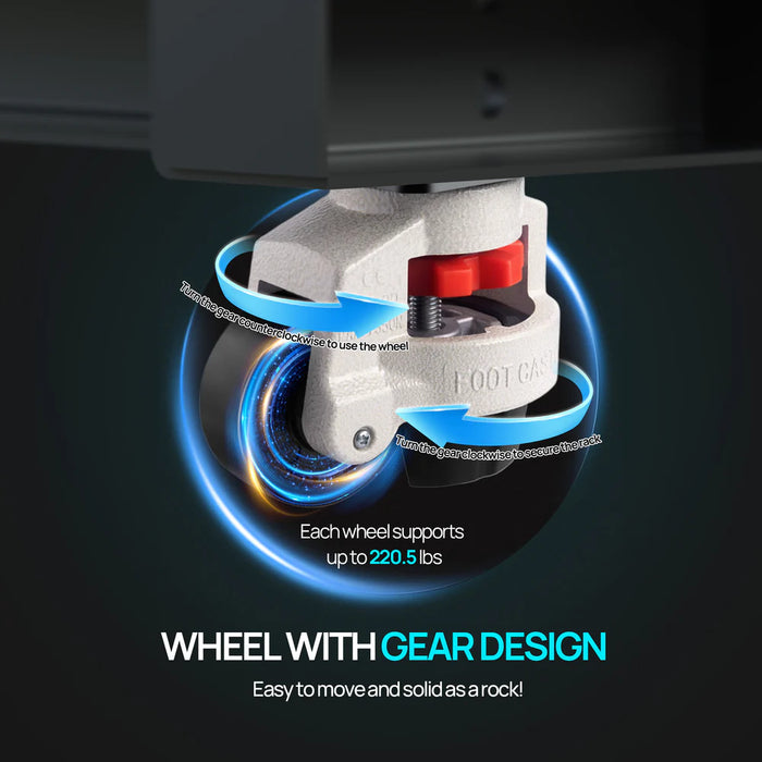 ECO-WORTHY 6-Layer 19 Inch Rack for 3U Server Rack Battery