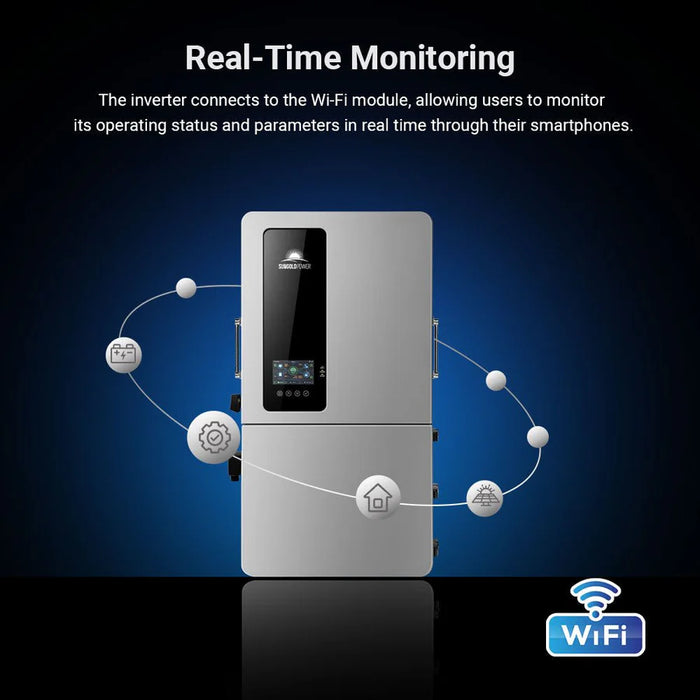 SunGoldPower 12KW 48V All-In-One Hybrid Inverter