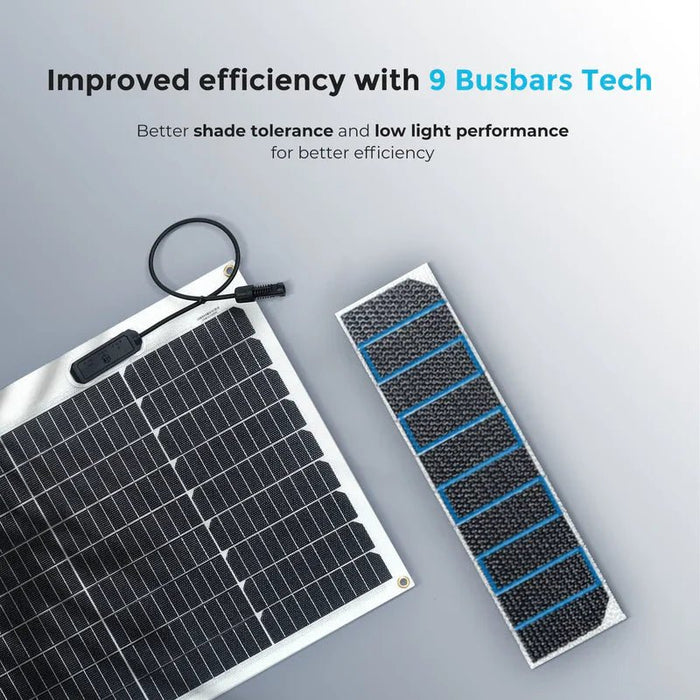 Renogy 50 Watt 12 Volt Flexible Monocrystalline Solar Panel - Off Grid Stores