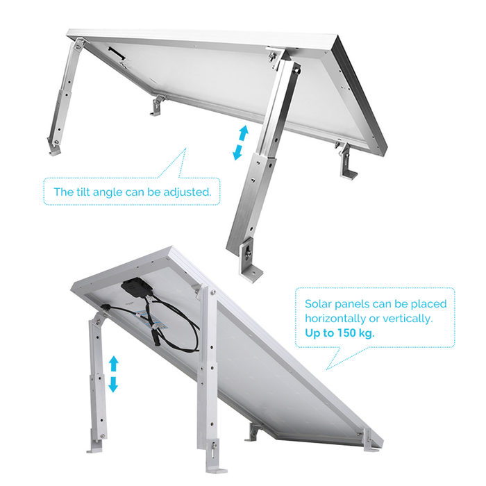 Renogy Solar Panel Flat Roof Tilt Mount