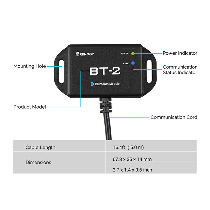 Renogy BT-2 Bluetooth Module