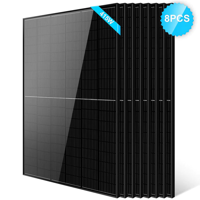 SunGoldPower 415W Monocrystalline Black Solar Panels - Off Grid Stores