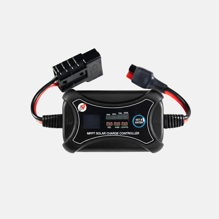 Overland Solar 10 AMP MPPT Solar Charge Controller Bundle