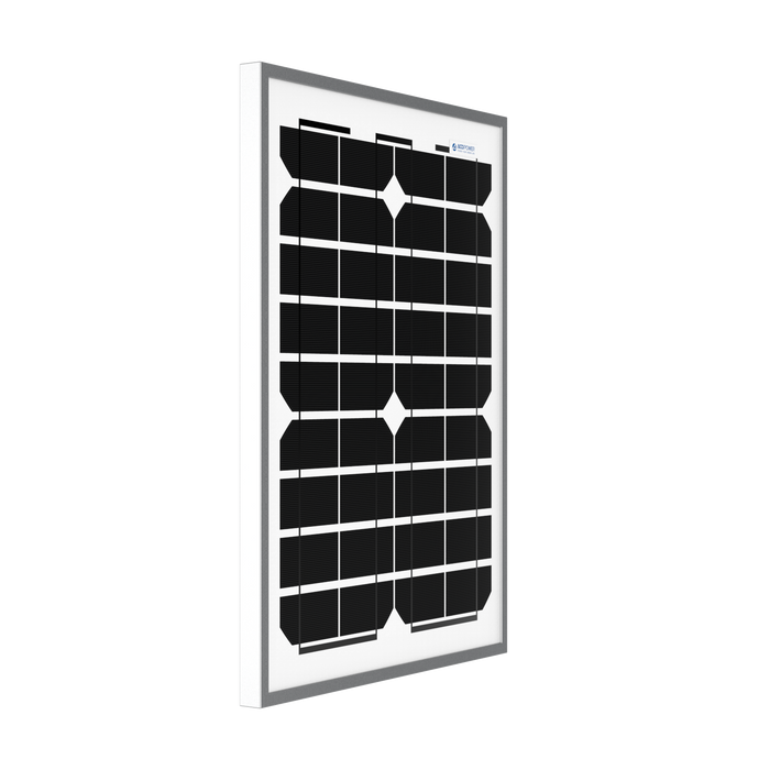 ACOPOWER 20W Monocrystalline Solar Panel For 12V Battery Charging