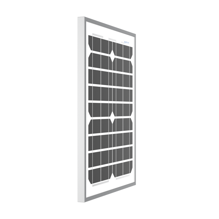 ACOPOWER 20W Monocrystalline Solar Panel For 12V Battery Charging