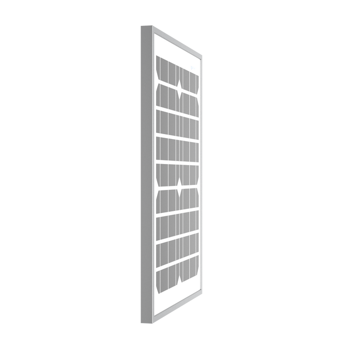 ACOPOWER 20W Monocrystalline Solar Panel For 12V Battery Charging