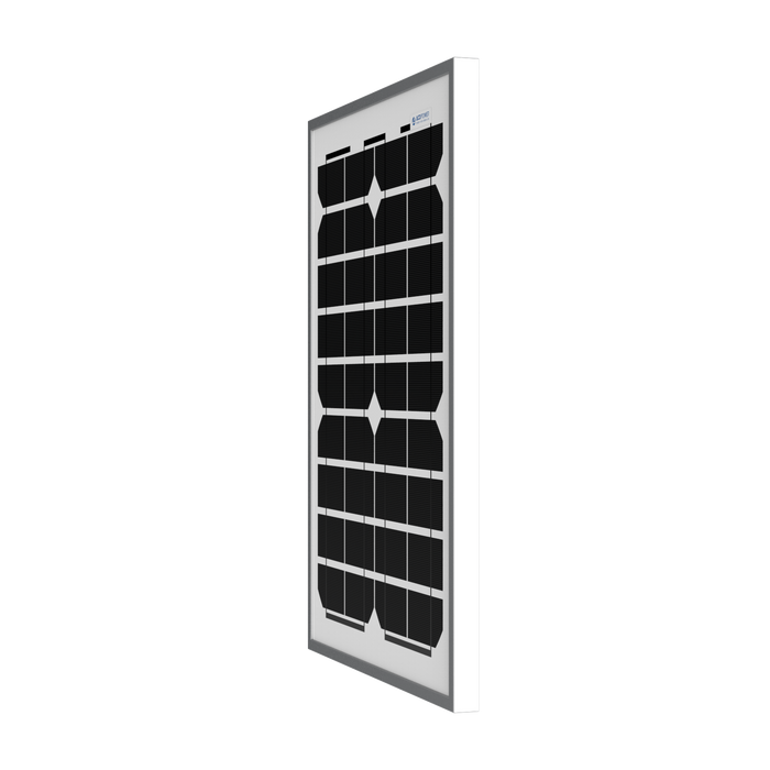 ACOPOWER 20W Monocrystalline Solar Panel For 12V Battery Charging