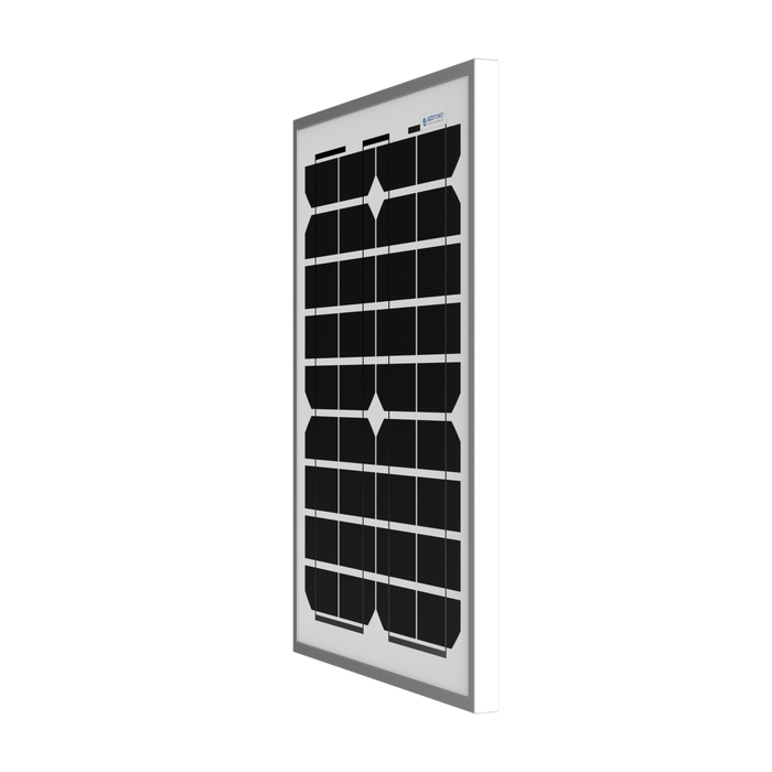 ACOPOWER 20W Monocrystalline Solar Panel For 12V Battery Charging