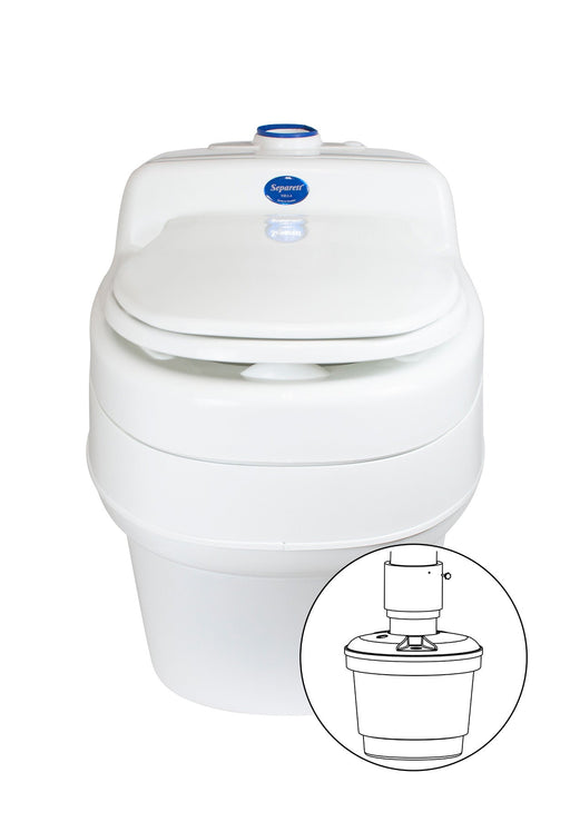 Separett Composting Toilet Villa Extend - Off Grid Stores