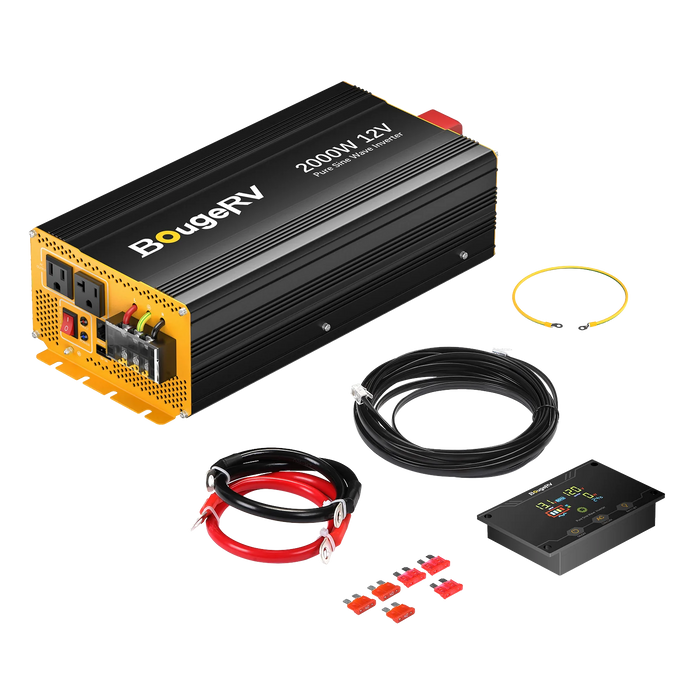 BougeRV 12V 400 Watt Flexible Solar System Kit