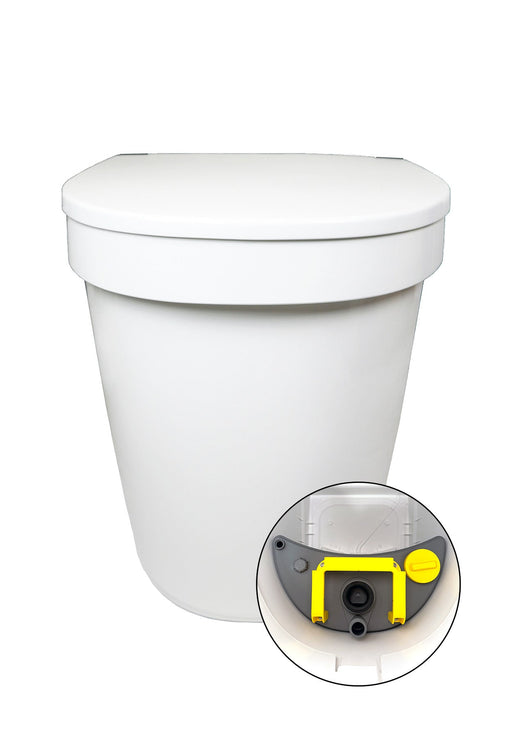 Separett Composting Toilet Tiny with Urine Container - Off Grid Stores