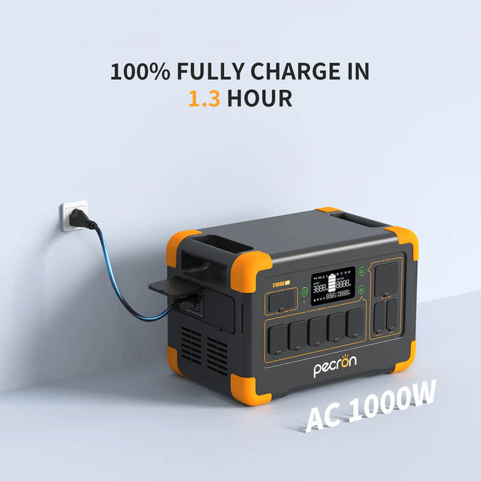 Pecron E1000LFP 1800W 1024Wh Portable Power Station
