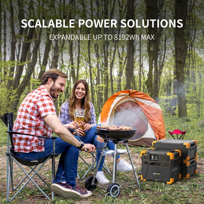 Pecron E2400LFP 2400W 2048Wh Portable Power Station
