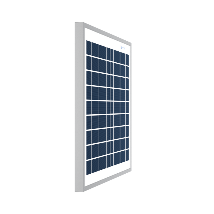 ACOPOWER 15W Polycrystalline Solar Panel For 12 Volt Battery Charging