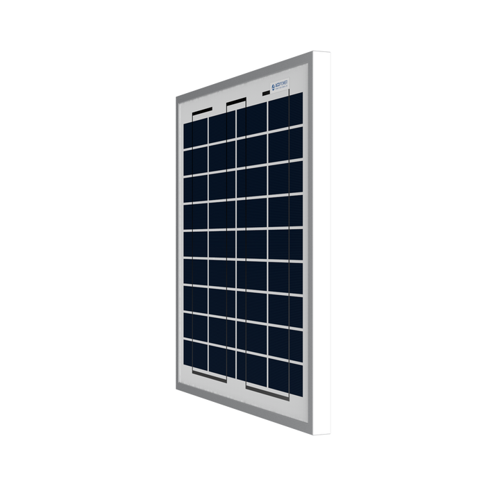 ACOPOWER 15W Polycrystalline Solar Panel For 12 Volt Battery Charging