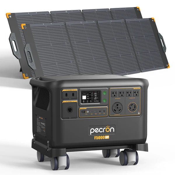 Pecron F5000LFP 7200W 5120Wh 120V/240V Portable Power Station
