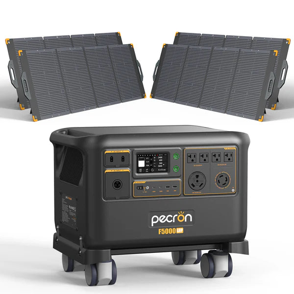 Pecron F5000LFP 7200W 5120Wh 120V/240V Portable Power Station