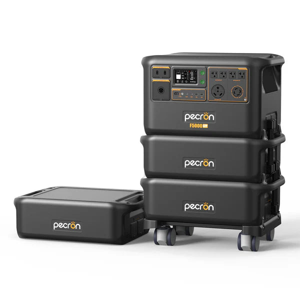 Pecron F5000LFP 7200W 5120Wh 120V/240V Portable Power Station