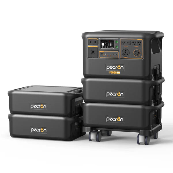 Pecron F5000LFP 7200W 5120Wh 120V/240V Portable Power Station