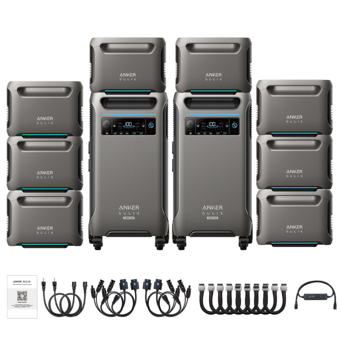 [Double Kit] Anker SOLIX F3800 Plus + Expansion Batteries