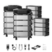 2 x EcoFlow DELTA Pro Ultra X Inverter + Batteries - Off Grid Stores