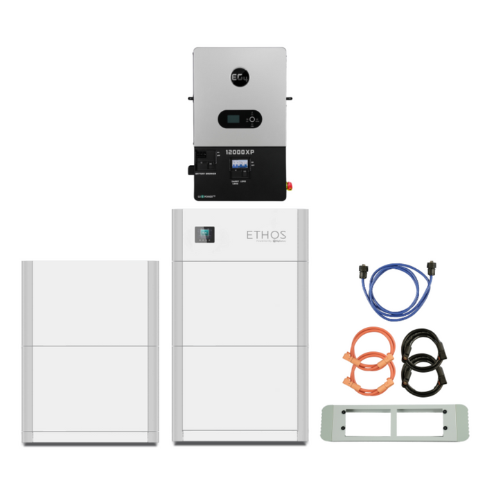 BigBattery ETHOS 48V LiFePO4 Batteries (20.48kWh-30.72kWh) + EG4 12000XP 12,000W 48V Split Phase Off-Grid Inverter