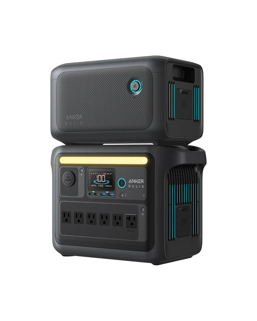 Anker SOLIX C1000X Portable Power Station with the Expansion