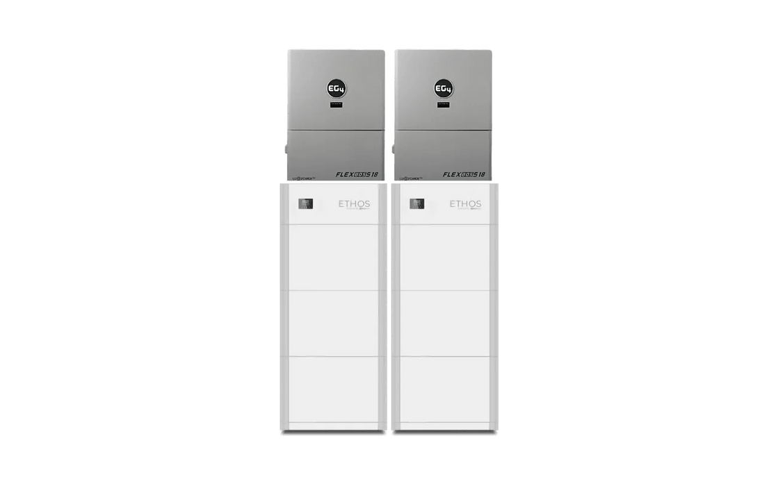 BigBattery ETHOS 48V LifePO4 Batteries + EG4 FlexBOSS18 13kW 48V Hybrid Solar Inverter - Off Grid Stores