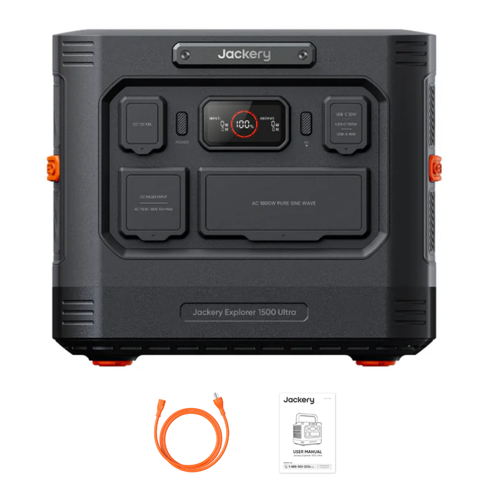 Jackery Explorer 1500 Ultra Portable Power Station